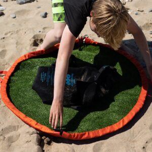 Northcore Grass Waterdichte Verschoningsmat/Tas NOCOM02 - Rood