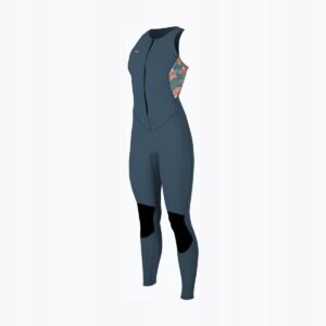 O'Neill Bahia 1.5mm Dames Wetsuit Front Zip Blauw Maat 8