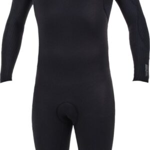 ONeill ONeill ONeill Hyperfreak 5/4+ Chest Zip w/Hood Zwart - Wetsuit Heren