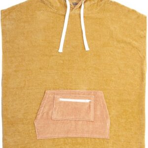 Ocean & Earth Daydream Hooded Poncho Beige