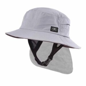 Ocean & Earth Indo Stiff Peak Surf Hoed Grijs S Man,Vrouw