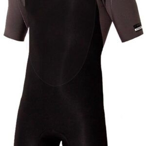 Ocean & Earth One Free Flex Korte Mouw Neopreen Pak Met Rits Op De Rug 2/2 Mm Zwart L Man