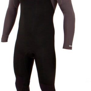 Ocean & Earth One Free-flex Lange Mouwen Neopreen Wetsuit Met Borst Rits 4/3 Mm Zwart M Man