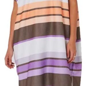 Ocean & Earth Sunkissed Hooded Poncho Paars