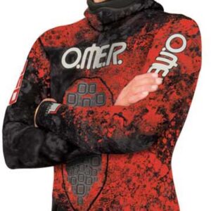 Omer Red Stone Speervistuig 5 Mm Rood S Man