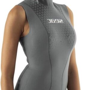 Ondervest Duiken - Duikshirt - Extra Warmte - Geïntegreerde Capuchon - 2.5 mm dik - Grijs