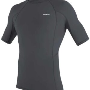 O'neill Wetsuits Basic Skins Korte Mouw Rash Guard Grijs XL Man