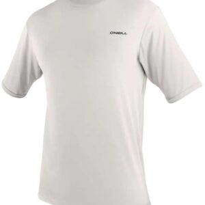 O'neill Wetsuits Basic Skins Sun Korte Mouw Rash Guard Wit S Man
