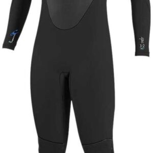 O'neill Wetsuits Epic 5/4 Mm Dames Neopreen Wetsuit Met Lange Mouwen En Rugrits Zwart 10S Vrouw