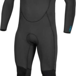 O'neill Wetsuits Ninja 5/4 Youth Lange Mouwen Neopreen Wetsuit Met Borst Rits Zwart 10 Years Jongens