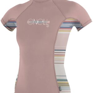 O'neill Wetsuits Premium Skins Korte Mouw Rash Guard Roze 16 Years Meisjes