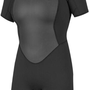 O'neill Wetsuits Reactor Ii 2 Mm Spring Dames Shorty Met Ritssluiting Aan De Achterkant Grijs 12S Vrouw