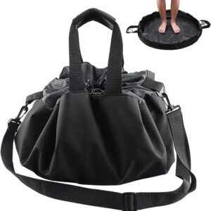 Opbergtas - Zwemuitrusting tas - Watersport - Waterdicht & Duurzaam - 130 cm diameter - Zwart