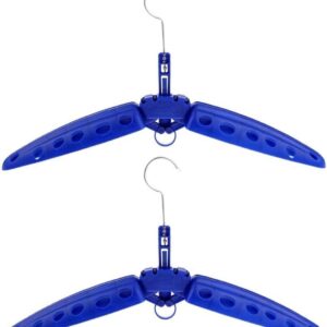 Opvouwbare Hangers - Wetsuit Droogpak - Watersport Gear - Snelle Drogen - 2 Stuks - Blauw
