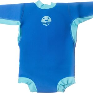 Orby Swim baby wetsuit blauw 3-9 maanden - zwemkleding UPF 50 - UV zwempak