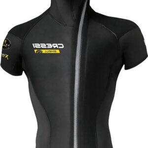 Overpak Korte Mouw - Wetsuit Duikpak - Watersport Bescherming - Gedifferentieerde Dikte - 5 mm - Zwart
