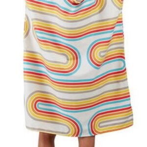 Pack Towl Handdoek Poncho - S/M - Retro Curve