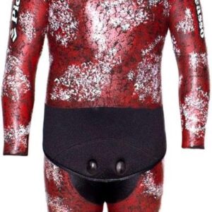 Picasso Thermal Skin 3 Mm Speervissen Wetsuit Rood 3XL Man