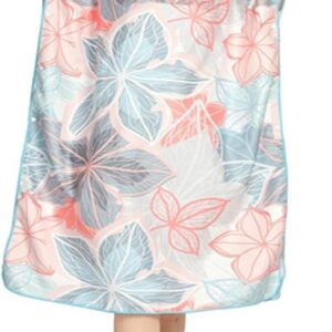 Poncho Handdoek - Draagbare Kleedkamer - Strand Bezoek - Snelle Droging - 110 x 80 cm - Blauw