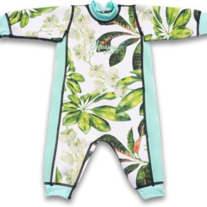 - Premium Omkeerbaar Baby Wetsuit/Baby Badpak | 2-in-1 Ontwerp | Extra Warm Baby, Peuter, Pasgeboren en Kinderen | Baby Zwemkostuum | Jongen en Meisje Nat Pak | Baby Warm Badpak