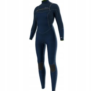 Prolimit Flare 3/2 FZ Dames Wetsuit Blauw Maat 38/M