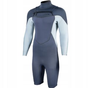 Prolimit Fusion Sunset Shorty 2/2mm Neopreen - Blauw/Zilver - Maat M