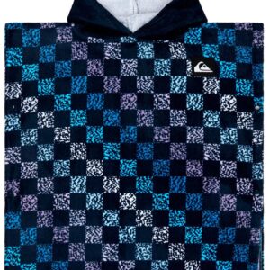Quiksilver Aqkaa03005 Poncho Blauw Kinderen
