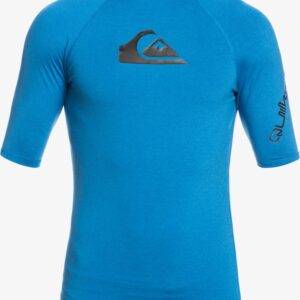 Quiksilver - UV Surf T-shirt voor mannen - All Time Korte mouw - UPF50 - Snorkel Blue - Blauw - maat XXL