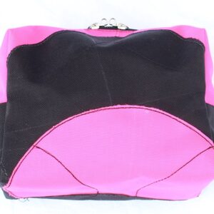 Recycle accessoires tasje | Procean | Oranje kwal met gele zeester