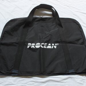 Recycle droogpak tas | Procean | Blauw - zwart met zwarte details