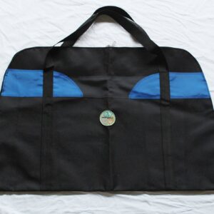 Recycle droogpak tas | Procean | Zwart - blauw - donkerrood