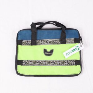 Recycle ipad tas | Procean | groen met blauw