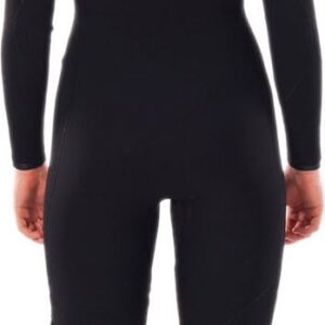 Rip Curl Dames E-Bomb 4/3mm Ritssluiting-vrij Wetsuit - Black