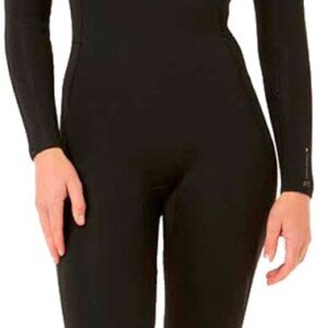 Rip Curl Dawn Patrol 4/3 Mm Dames Wetsuit Van Neopreen Met Lange Mouwen En Rits Op De Borst Groen 6 Vrouw