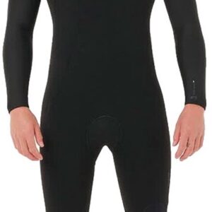 Rip Curl Dawn Patrol 6/4 Mm Lang Mouw Neopreen Pak Met Capuchon En Borst Rits Zwart MS Man