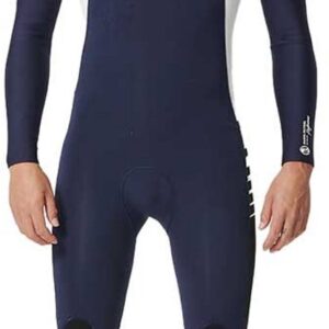 Rip Curl D/patrol Perf 3/2 Mm Gb Stm Lange Mouwen Neopreen Wetsuit Met Borst Rits Blauw XS Man