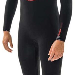 Rip Curl Fbomb Fusion 5/3 Mm Neopreen Pak Met Lange Mouwen En Rits Voor Dames Zwart 6 Vrouw