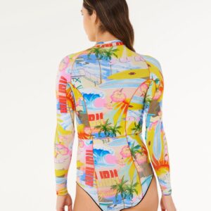Rip Curl G-Bomb 1.5mm Long Sleeve Front Zip Springsuit - Multicolor