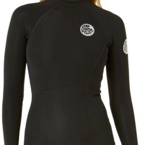 Rip Curl G-bomb 1.5 Mm Dames Rashguard Met Lange Mouwen Zwart 4 Vrouw