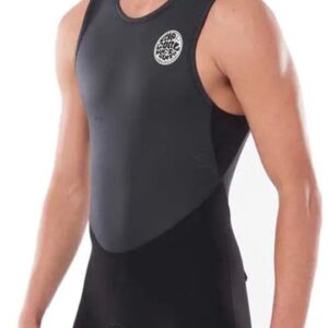 Rip Curl Heren Dawn Patrol 2mm Short John Wetsuit - Black