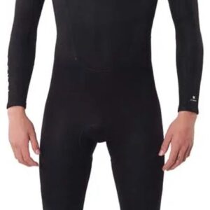 Rip Curl Heren Freelite 3/2mm Rug Ritssluiting Wetsuit - Black