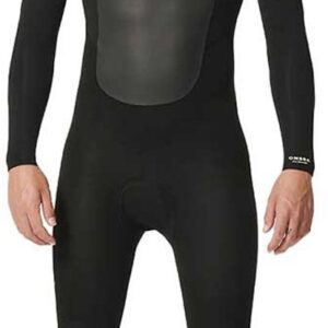 Rip Curl Omega 3/2 Mm Gb Steamer Wetsuit Met Lange Mouwen En Rits Op De Rug Zwart S Man