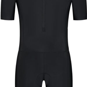 Rogelli Florida Trisuit met Korte Mouwen - Triatlonpak voor Dames en Heren - Ademend, Sneldrogend - Zwart - Maat XL