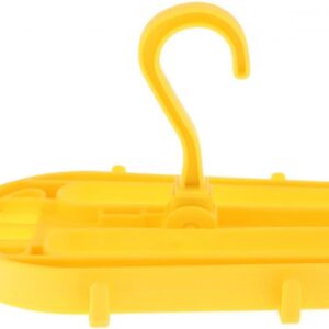 Ruimtebesparende hangers - Wetsuit organizer - Watersport opslag - Duurzaam ABS materiaal - Maximaliseer efficiëntie - Zwart