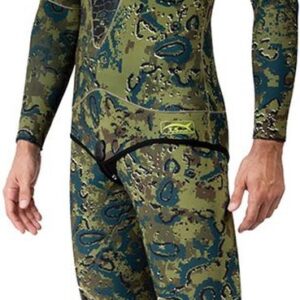 Salvimar N.a.t101 Camu 3.5 Mm Speervissen Wetsuit Groen XL Man