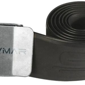 Salvimar Roestvrij Staal Elastische Weight Pro-gesp Riem Zwart