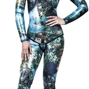 Salvimar Scales 5 Mm Speervissen Wetsuit Voor Dames Veelkleurig 2XL Vrouw