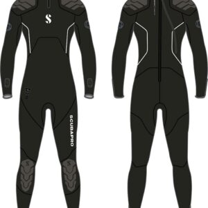 Scubapro Everflex YulexÂ® 7.5/5.0 Mm Duikpak Zwart LT Man