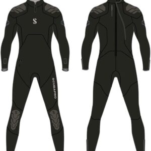Scubapro Everflex YulexÂ® 7.5/5.0 Mm Vrouw Duiken Wetsuit Zwart MT Vrouw