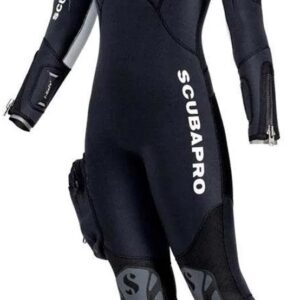 Scubapro Novascotia 7.5 Mm Half Droog Dames Duikpak Zwart M Vrouw